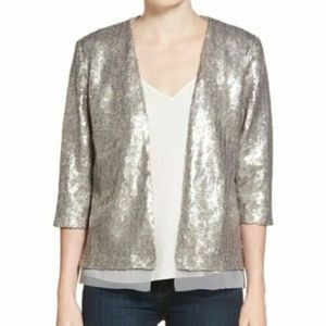 Chelsea28  Sequin Open Front Jacket